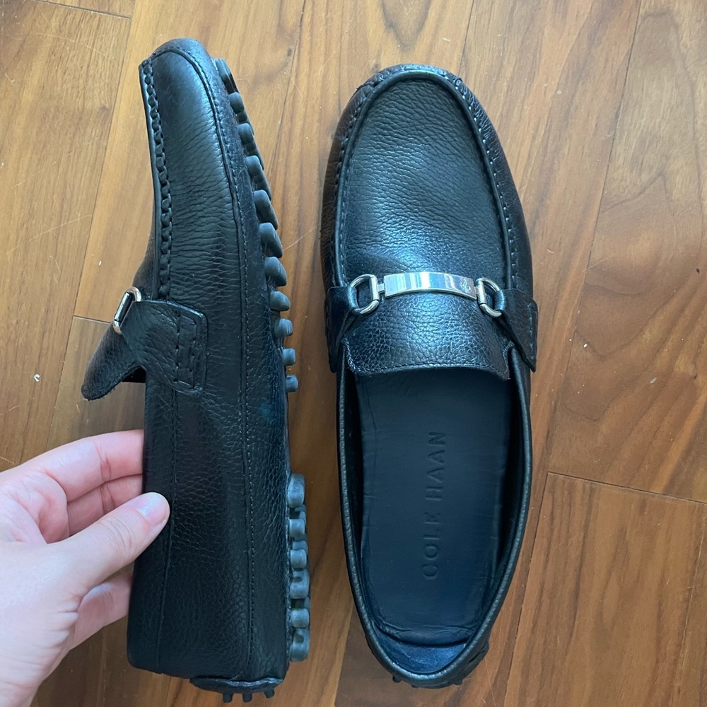 Black Cole Haan loafer- great condition